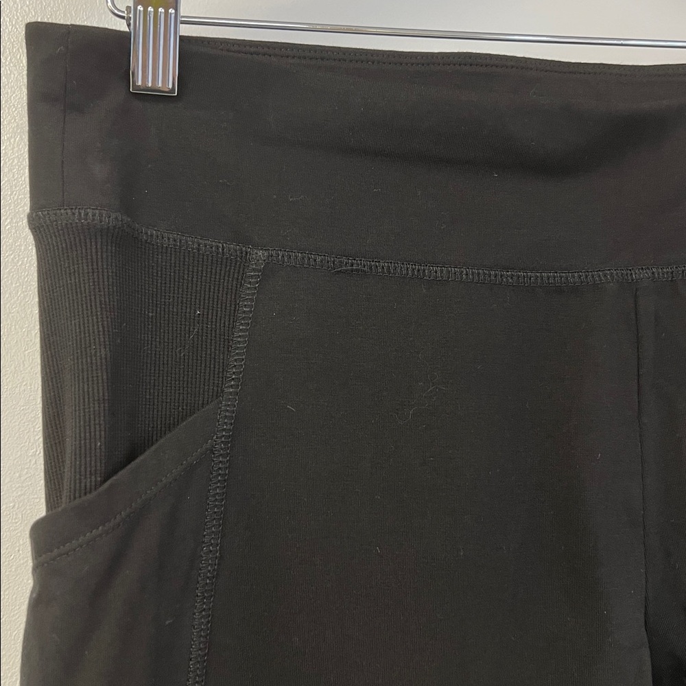 Calvin Klein Woman Black  Cropped Leggings Sz XXL - Picture 2 of 8